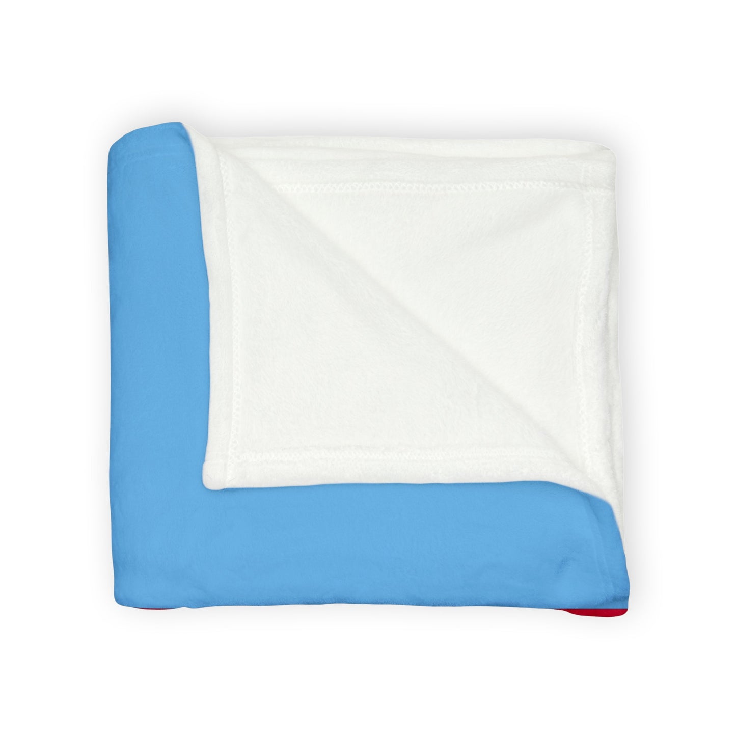 Fiji Banner Blue Soft Polyester Blanket